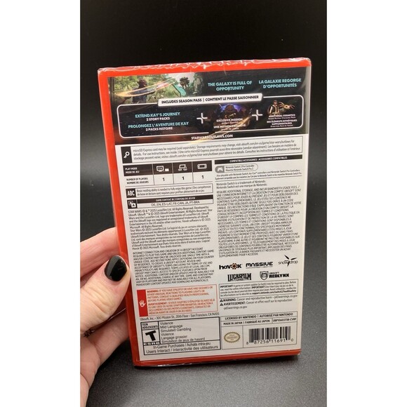 Star Wars Outlaws Gold Edition Game-Key Card Nintendo Switch2 Factory Sealed New - Picture 2 of 4